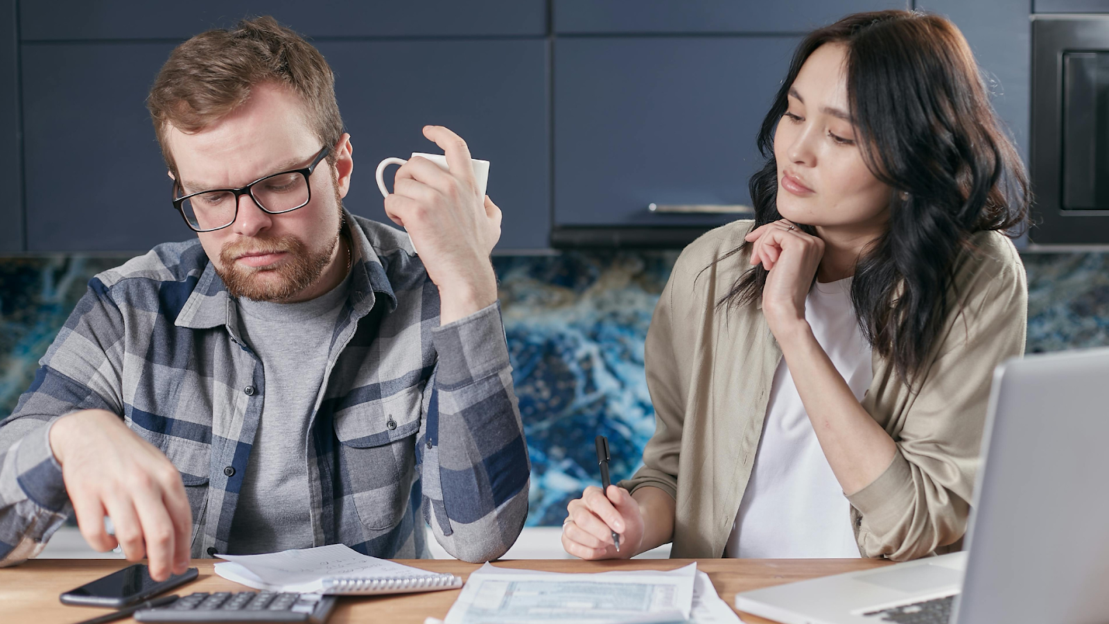 A Married Couple Figuring Out Their W-4 Together