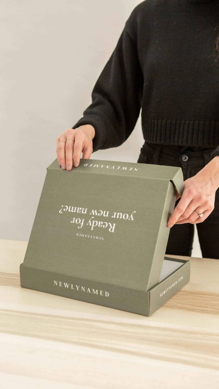 Opening A NewlyNamed Box