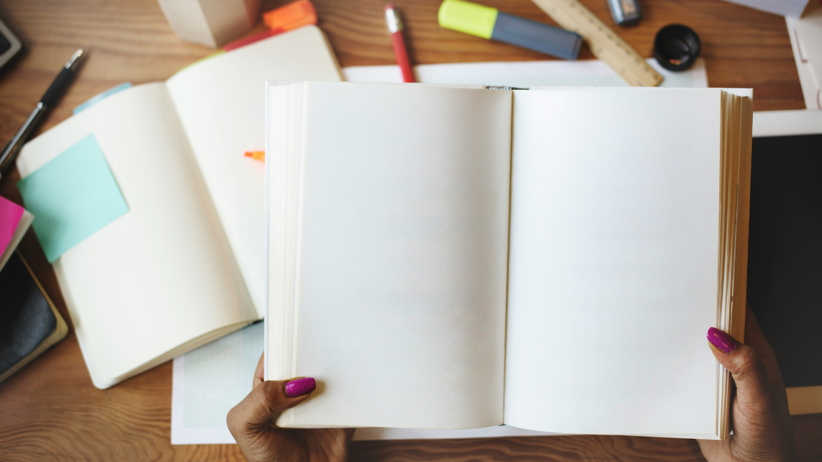 Blank Emergency Action Plan Template Inside A Notebook