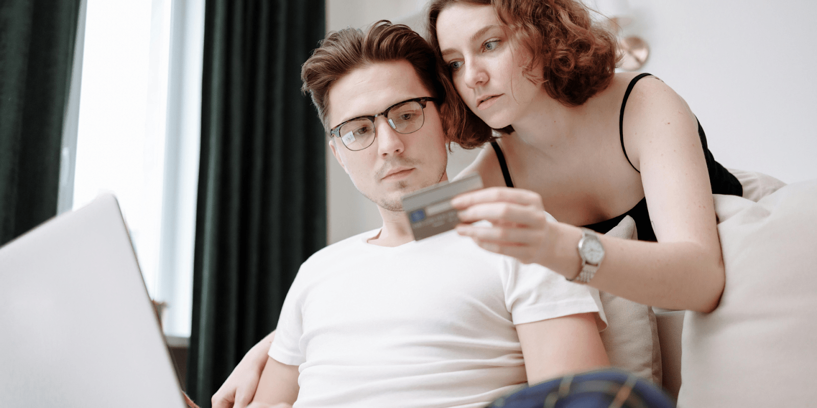 Couple Using A Joint Credit Card
