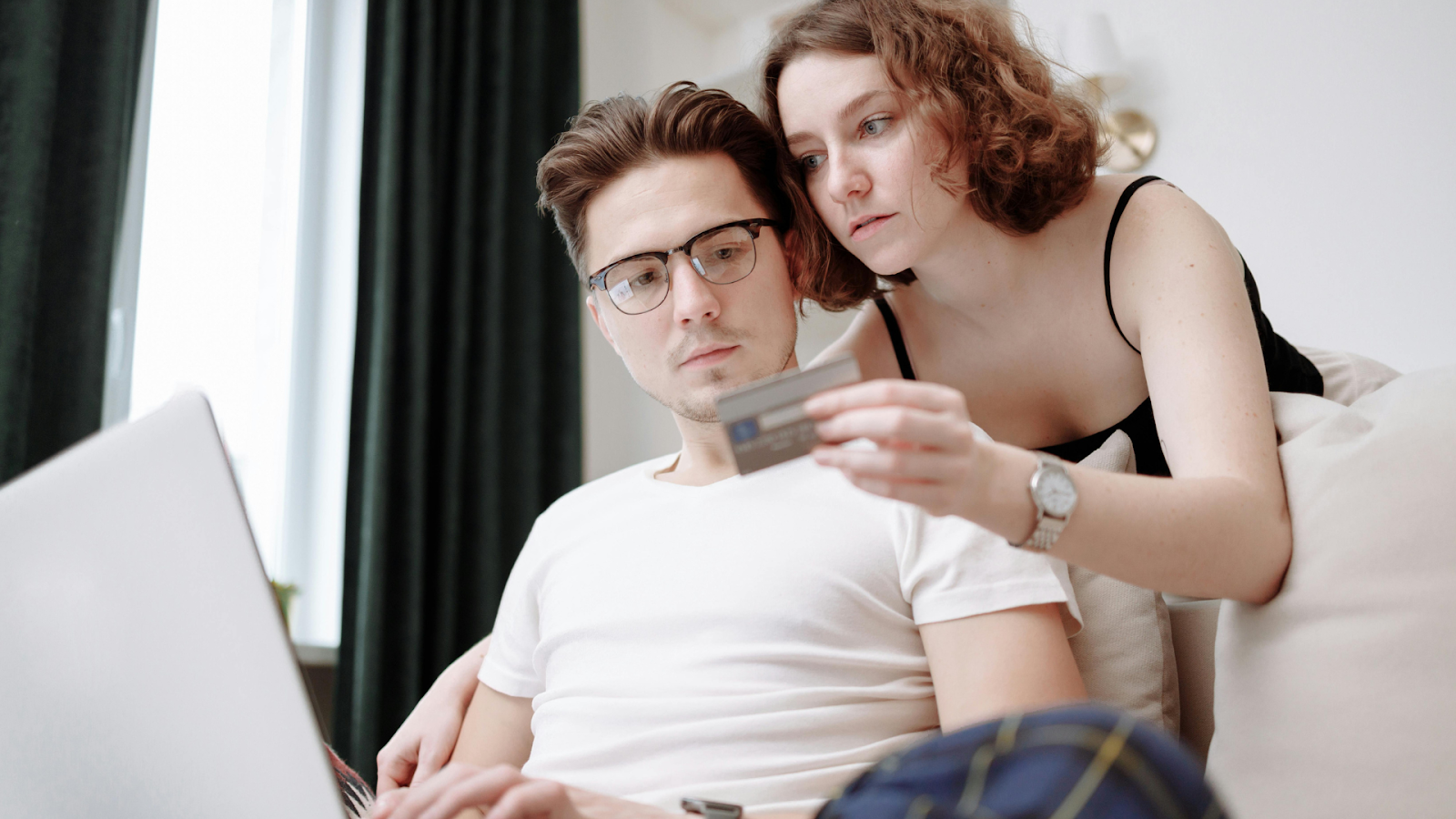 Couple Using A Joint Credit Card