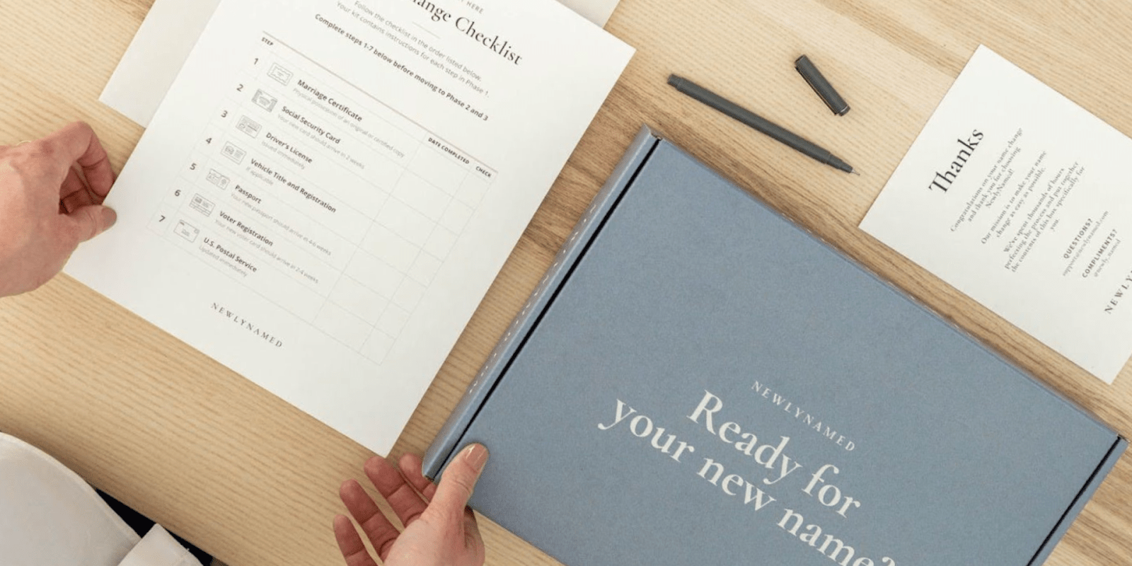  Name Change Process With The NewlyNamed Box