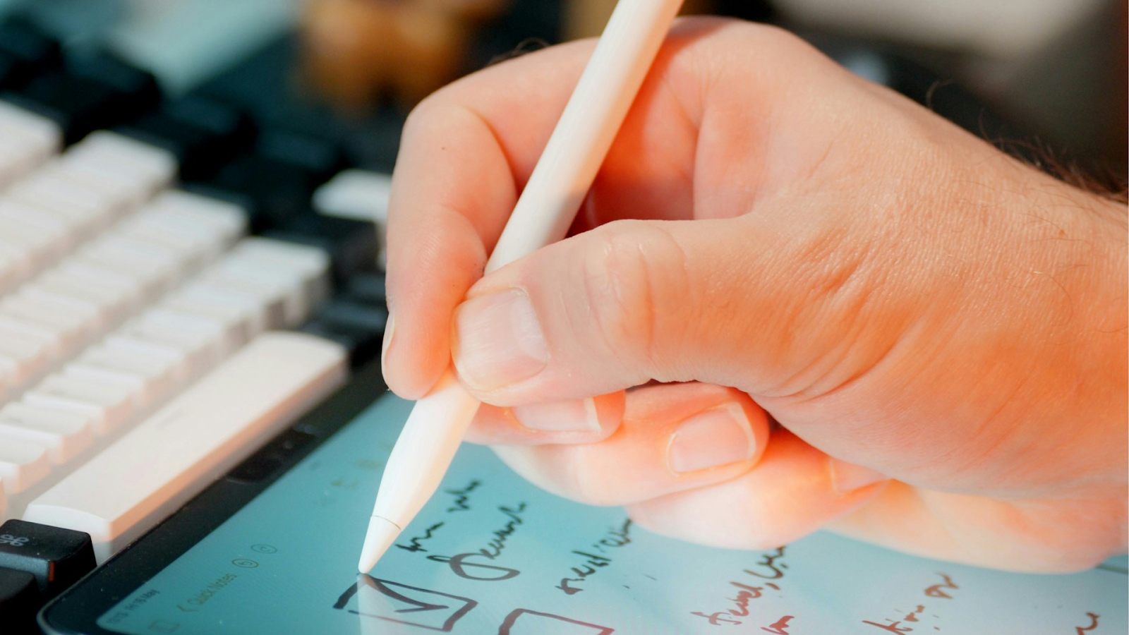 Person Crossing Items Off A Life Events Checklist