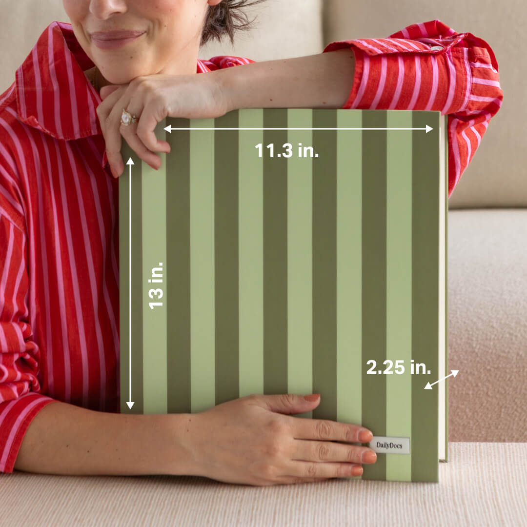 DailyDocs document organizer dimensions