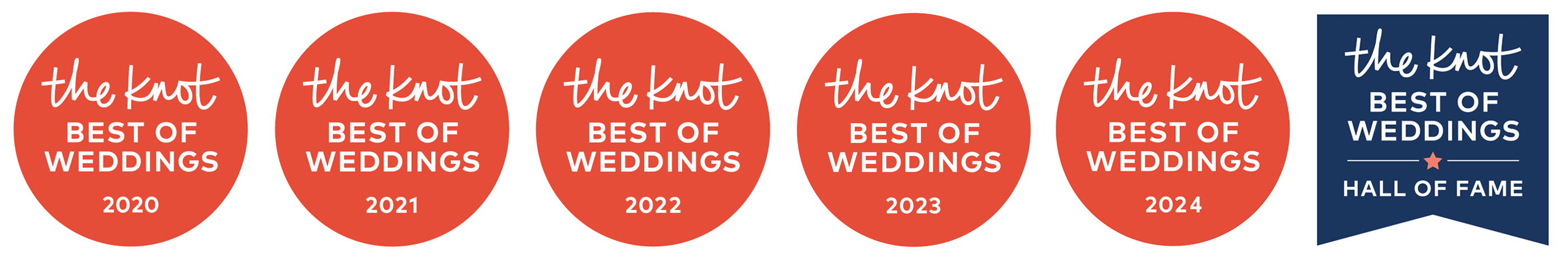 The Knot Award Logos