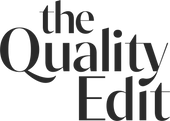 the quality edit logo