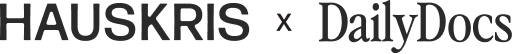 Collaboration logo between HAUSKRIS and DailyDocs