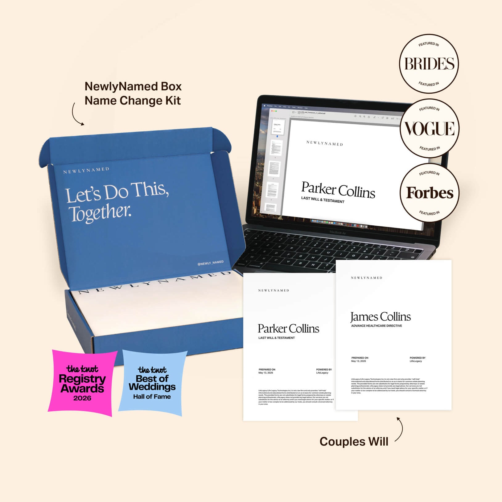 Blue Newlywed Starter Set Estate Plan