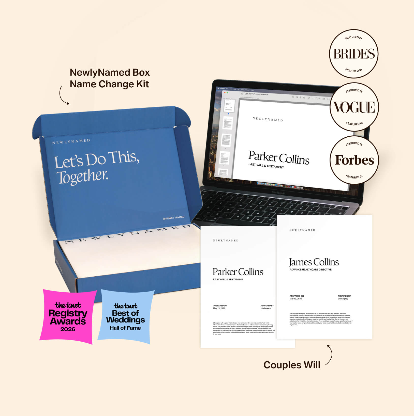 Blue Newlywed Starter Set Estate Plan