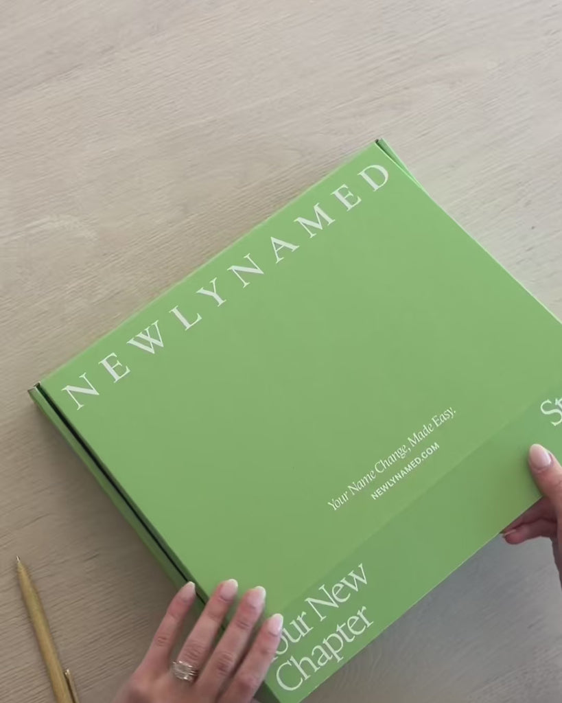 newlynamed box unboxing video
